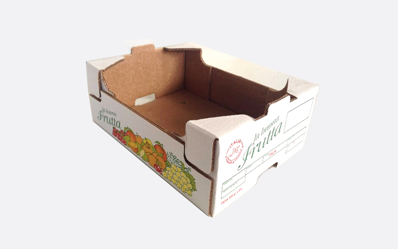 Cassetta in cartone per frutta e ortaggi deca imballaggi Ispica (RG)